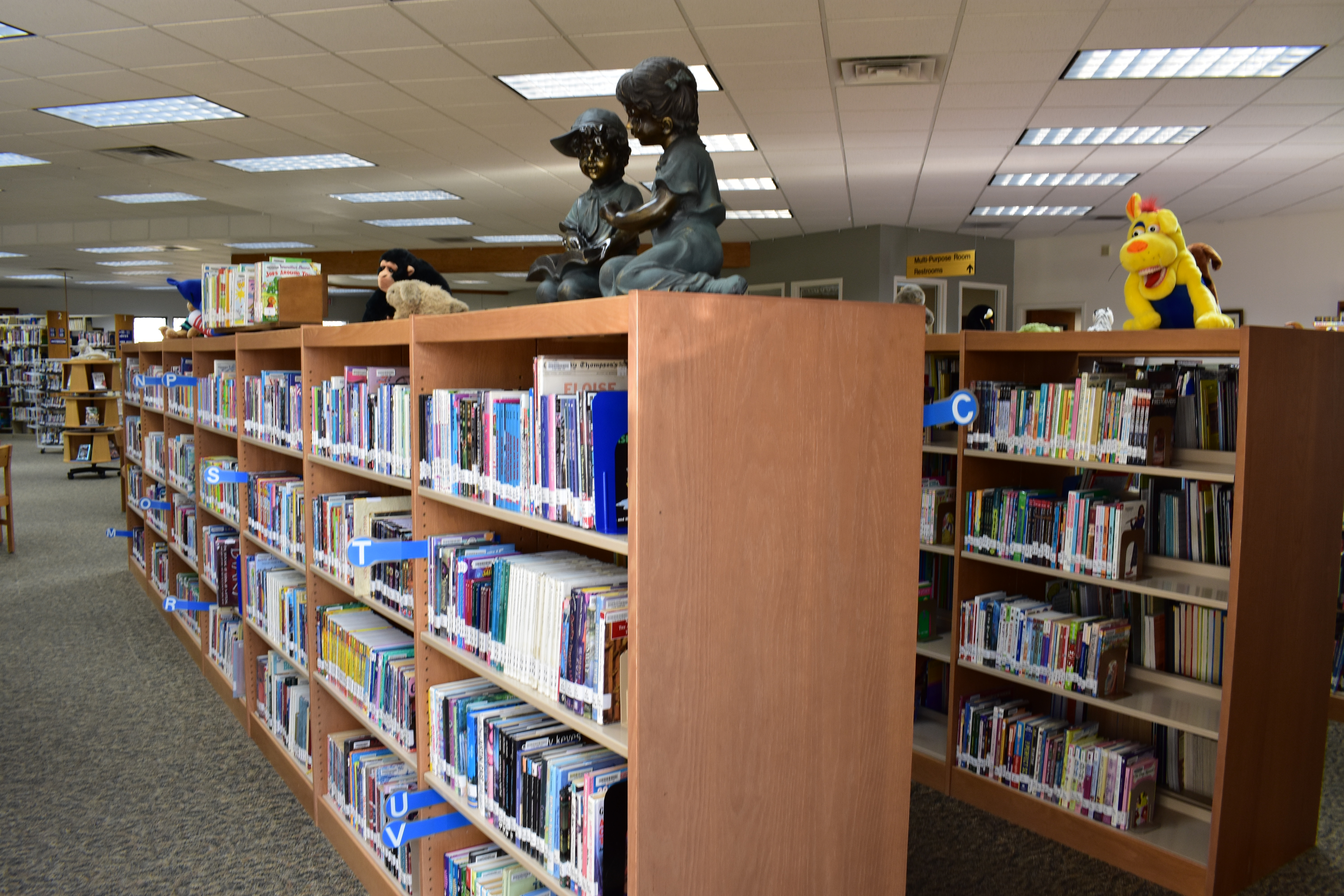 The Library Gallery See the inside of The Olney Public