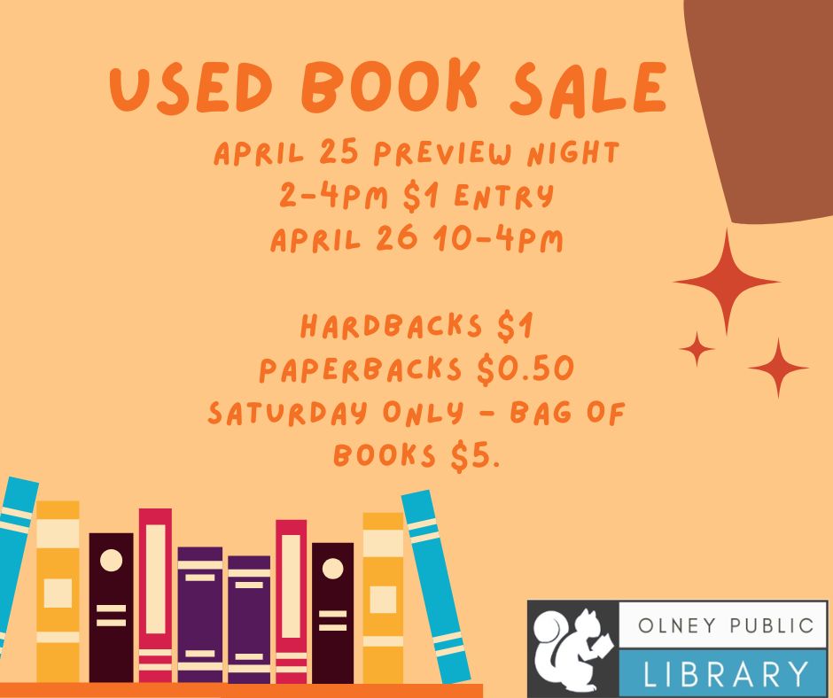 Used Book Store April 26th