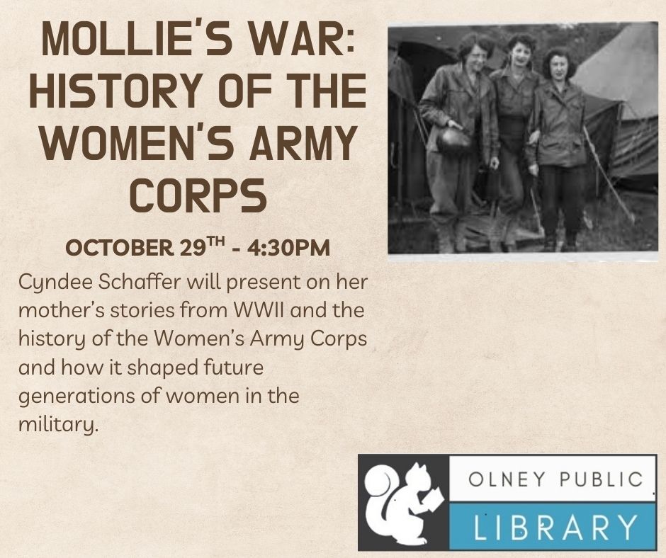 Image of three women in the Women's Army Corps.