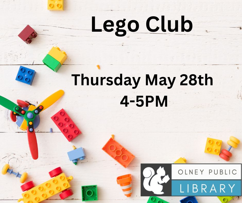 Legos on table.