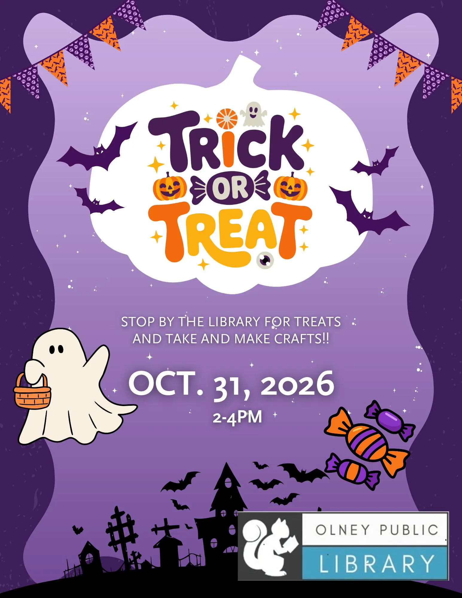 October Trick or Treat event